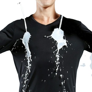 Kaos Lengan Panjang Anti Air Bahan Katun/polyester Bernapas dan Anti Noda - Product Image 1