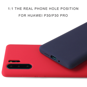 Nouvelle conception personnalisée de style luxueux, antichoc, étanche pour étui P30 <span class=keywords><strong>P30pro</strong></span>, silicone liquide + PC + microfibre, 15 couleurs - Product Image 6