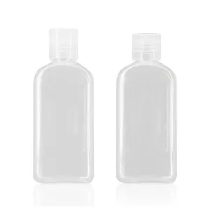 100ml Spot Plastic Transparent Flip-Top Bottle Cosmetic Sub-Bottling