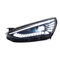 Para Ford Focus 2018-2021 montaje de faro modificado LED luz de circulación diurna a lente bifocal faro de xenón
