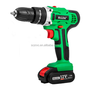 무선 <span class=keywords><strong>12V</strong></span> 노란색 충전식 전기 네일 드릴 경량 10mm 용량 2개 배터리 및 1개 충전기 맞춤형 OEM 디자인 - Product Image 5
