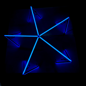 Nhà Máy Bán buôn DC24V DMX RGB tường ngoài trời chiếu sáng giáng sinh đèn Laser LED Ống ánh sáng LED Đèn kỹ thuật số - Product Image 3