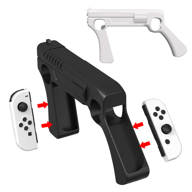 New Wireless Controller Gun for Nintend Switch Oled Series Portable Games Gamepad Consol Video TV Game