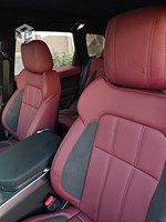 Ensemble complet d'accessoires sur mesure pour Land Rover Range Rover Evoque 5 places 2012-2024, housses de siège en cuir véritable