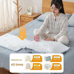 Sac de <span class=keywords><strong>rangement</strong></span> compressé de voyage pour sacs de compression de vêtements organisateur sac <span class=keywords><strong>sous</strong></span> <span class=keywords><strong>vide</strong></span> de voyage - Product Image 4