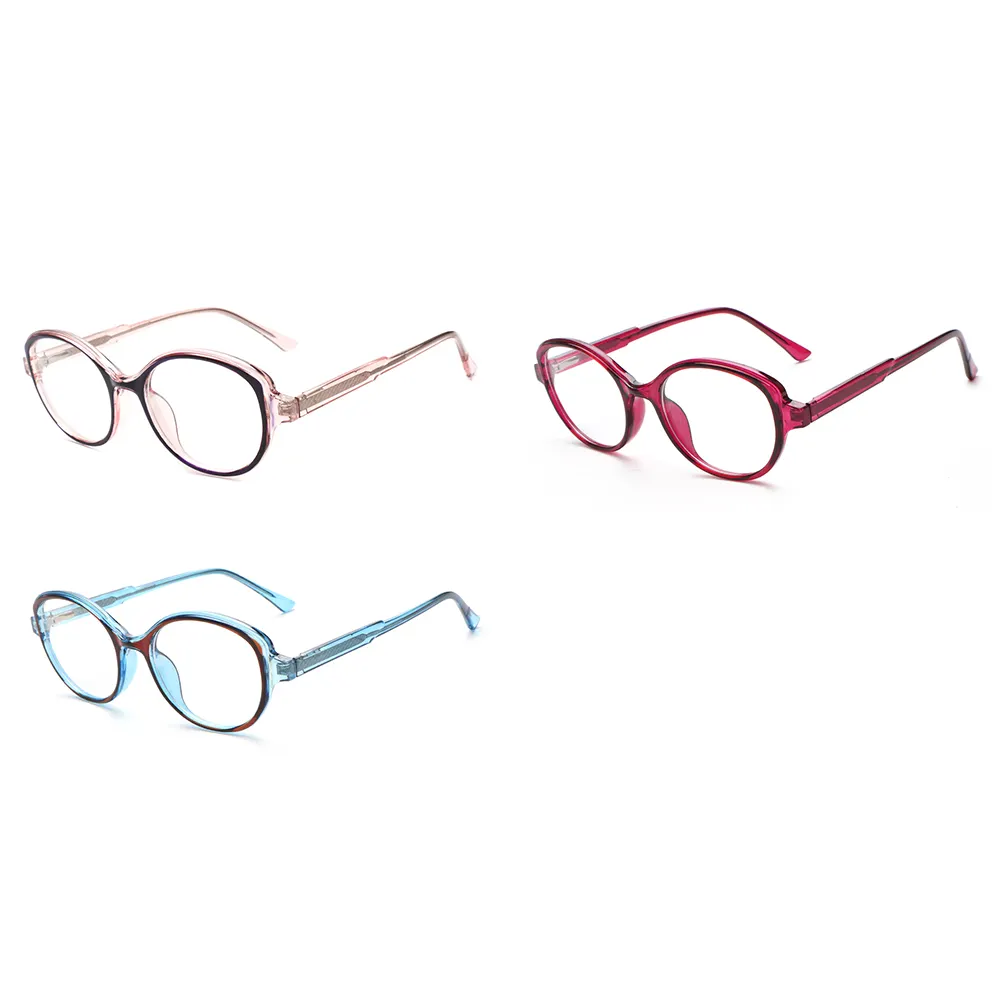 Açık mavi gözlükler gözlükler kadınlar şeffaf çerçeve gözlükleri