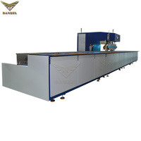 Soudeur de plastique à radiofréquence pour bâche en PVC, Machine de soudage à haute fréquence à déplacement automatique de 15kw