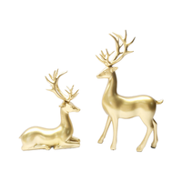 Ornement en forme de renne pour décoration de fête, thème de Noël, idéal pour la décoration intérieure du salon