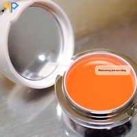 Masque hydratant pour les lèvres personnalisé, en pot, avec étiquette privée, exfoliant et masque pour les lèvres bio avec pinceau