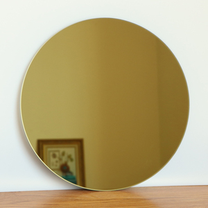 Tùy Chỉnh Gương Trang Trí Nội Thất Khách Sạn Nhà Đồ Nội Thất Phòng Tắm Tường Gương Không Khung Gương Lượn Sóng Với Vợn Cạnh - Product Image 2