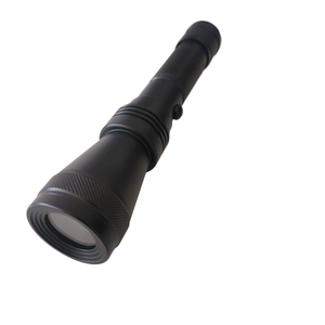 Lampe torche industrielle LED quatre bandes IP68, corps en alliage d'aluminium, batterie rechargeable, 5 watts, lumière uniforme, détection de traces - Product Image 3