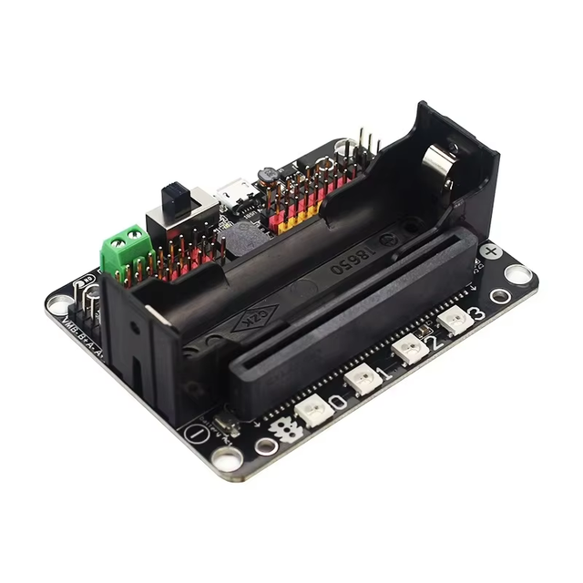 m icro:bit expansion board Robotbit V2.0 supports makecode