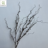 Vente en gros de branche de jujube artificielle en TPE de 89 cm, longue branche de saule, branche morte pour la décoration de mariage, de Noël et de la maison