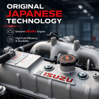 Moteur diesel Isuzu 50Hz 1500 tr/min 15kW 18kW 20kW 24kW 25kW 30kW 40kW d'origine japonaise, générateur diesel Isuzu