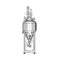 Fermenteur Conique Écologique en Acier Inoxydable 304 Transparent 25L Crazy Brew K3 – Équipement de Brassage de Café Facile à Utiliser