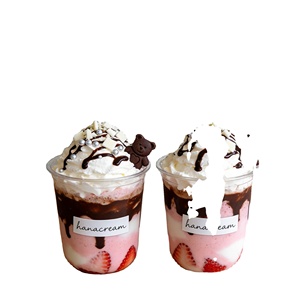 Custom Printed Logo <b>Plastic</b> Pet Cup8oz10ozz12oz 16oz20oz24oz32oz Disposable U Shape <b>Plastic</b> Coffee Beverage <b>Cups</b> With Lid - Product Image 2