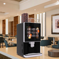 Distributeur automatique de café entièrement automatique avec écran tactile de 17 "Options de paiement multiples Capacité de 150 tasses Surveillance à distance