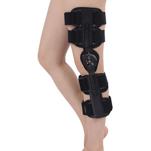 Joelheira de neoprene preta, cinta de joelho aberta, alta qualidade, suporte personalizado, perna, neoprene - Product Image 5