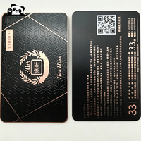 Tarjeta de Visita Metálica de Regalo, Tarjeta Metálica de Acero Inoxidable Grabada, Tarjeta de Membresía VIP Metálica