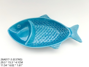 Assiette en céramique en forme <span class=keywords><strong>de</strong></span> <span class=keywords><strong>homard</strong></span> rouge, <span class=keywords><strong>plateau</strong></span> <span class=keywords><strong>de</strong></span> service pour <span class=keywords><strong>fruits</strong></span> <span class=keywords><strong>de</strong></span> <span class=keywords><strong>mer</strong></span>, <span class=keywords><strong>plateau</strong></span> à collation à 2 compartiments, vaisselle pour restaurant et fête - Product Image 3