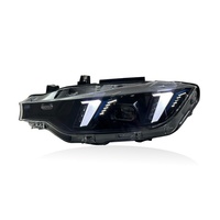Nouveaux modèles 13-18 pour Série 3 F30 F35 – Phares LED à style de dents modifiées avec feux de jour et clignotants 12V