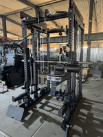 Máquina de Entrenamiento Funcional Multifuncional KENAI V20 con Barra Smith Contrapesada, Modelo 2026, Último Modelo