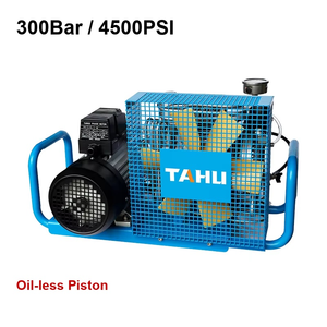 Compressore d'Aria per Immersioni Subacquee 300Bar 4500Psi, <span class=keywords><strong>Pompa</strong></span> Portatile ad Alta <span class=keywords><strong>Pressione</strong></span> 100L/min per Riempimento Bombole Subacquee - Product Image 1