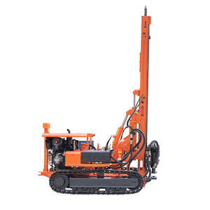 지상 태양 토양 드릴을위한 태양 기초 드릴링 리그 접지 나사 파일 드라이버 기계 - Product Image 2