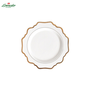 Set di Piatti in Fine Porcellana Bone China con Design Floreale Rotondo <span class=keywords><strong>per</strong></span> Cena e Dessert, Ideale <span class=keywords><strong>per</strong></span> Matrimoni e Feste - Product Image 6