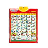 Machine d'apprentissage à bouton-poussoir multifonctionnelle murale pour enfants OEM ABC & 123 Touch & Feel Composants acoustiques