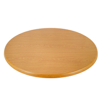 Table de salle à manger extérieure en bois jaune simple, finition vieillie, 700*700MM, étanche, pour maison, café, cantine, chambre, entrepôt