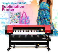 Imprimante à sublimation thermique 4 pieds I3200 XP600 pour machine de transfert numérique jet d'encre rouleau à rouleau pour l'impression sur tissus souples