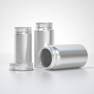 Good Sealing Sticker Printing Aluminum Vitamin <b>Bottle</b> Packaging Screw Cap <b>Bottle</b> with Pull Ring Capsule <b>Bottle</b> - Product Image 3