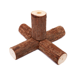 Support <span class=keywords><strong>de</strong></span> sapin <span class=keywords><strong>de</strong></span> <span class=keywords><strong>Noël</strong></span> en <span class=keywords><strong>bois</strong></span> rustique en forme <span class=keywords><strong>de</strong></span> croix, base <span class=keywords><strong>de</strong></span> table miniature en écorce naturelle <span class=keywords><strong>de</strong></span> pin - Product Image 3