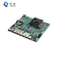 Placa Base ITX X86 Intel N97 para Firewall, 6 Puertos LAN RJ45, BYPASS, DDR4 32G, M.2, Windows 10/11, Linux, Servidor Pfsense Industrial
