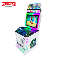 Simulador de Carreras para Niños con Sensor de Movimiento y Funcionamiento con Monedas, Directo de Fábrica Marwey, para Parques de Diversiones