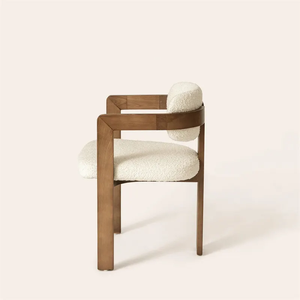 <span class=keywords><strong>Chaise</strong></span> de Salle à Manger Moderne Luxe JP en Tissu Personnalisé <span class=keywords><strong>Velours</strong></span> Nordique Minimaliste en <span class=keywords><strong>Bois</strong></span> Massif - Product Image 5