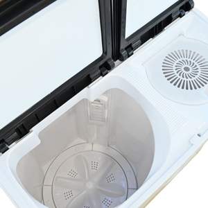 เครื่องซักผ้ากึ่งอัตโนมัติแบบคู่พร้อมจอแสดงผลภาษาอังกฤษสำหรับใช้ในครัวเรือนและโรงแรมความจุ13กก. - Product Image 4