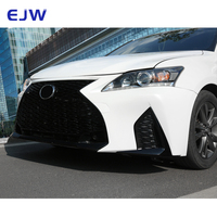 Opgrade 2021 ISF Design PP Kit de carrosserie avant avec grille pare-chocs avant pour Lexus CT200 2011 -2020