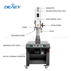 Vải Dệt Không Dệt Thủ Công Siêu Âm 15K 4200W Dây Nịt Sử Dụng Máy Hàn Sóng Âm Pvc - Product Image 5