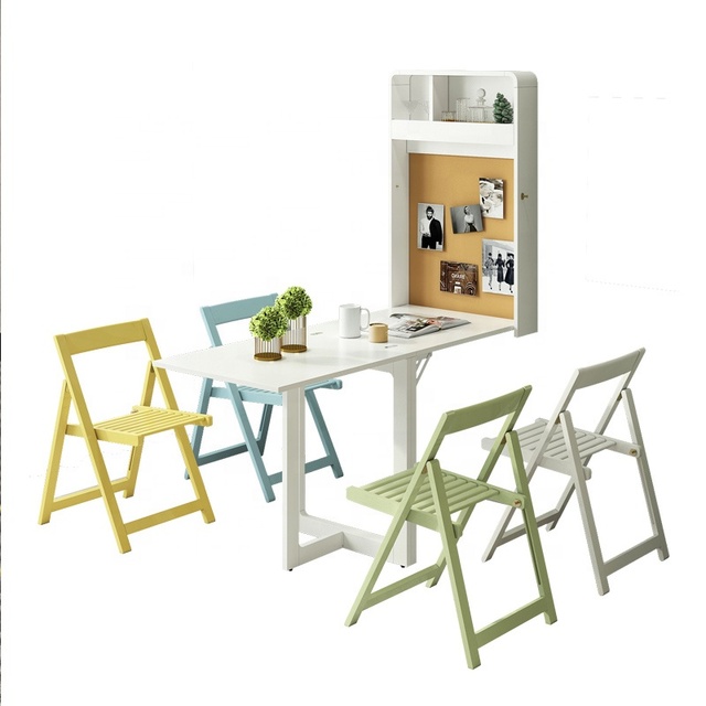 Hot-selling Family Furniture Dining Room Table Folding Space Dining Room Wall Mounted Table