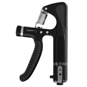 XO-101 Appareil d'exercice pour les mains avec compteur, 165x105mm, pour entraînement physique, noir, ABS, silicone, acier - Product Image 1