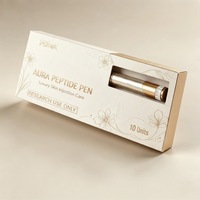 Boîte d'emballage de luxe personnalisée avec logo en relief pour stylo injecteur de peptides, flacons de 3 ml et 10 ml, adaptée aux aiguilles de stylo