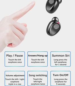 YF9กีฬาแม่เหล็ก Bluetooths หูฟัง V5.0หูฟังไร้สายชุดหูฟังสำหรับกีฬา - Product Image 5