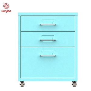 Oferta 2026 Soho: Archivador Metálico con Ruedas, Pequeño, para Debajo del <span class=keywords><strong>Escritorio</strong></span>, Multi-Nivel, con Cajones de Acero, para Hogar y Oficina - Product Image 3