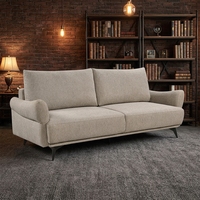 Ensemble de canapés modulaires OEM en gros, canapé-lit 3 places, futons, design européen, avec rangement, pour salon