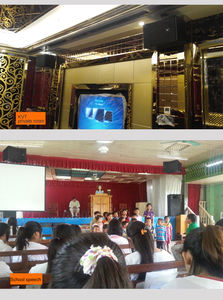 Sistema de Audio para Karaoke Familiar, Monitores de Estudio, Altavoces Profesionales, Conjunto Completo de Amplificador de Potencia, Sistema Todo en Uno para el Hogar - Product Image 3