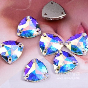 Piedras de Cristal Cuadradas AB de Alta Calidad K9 de 12 mm, Cristales Planos para Coser en Prendas y Accesorios - Product Image 3