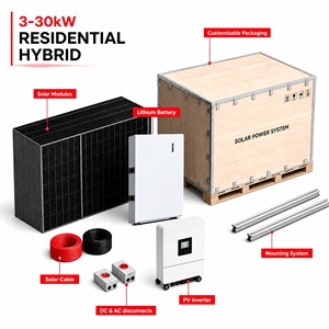 Système Solaire Tout-en-Un 1200W 4kWh avec Batterie LiFePO4 51.2V 100Ah et Onduleur Intégré, Sortie CA 230V pour Petites Habitations - Product Image 2