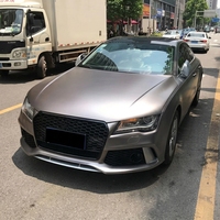 Pare-chocs avant style RS7 avec calandre en maille pour Audi A7 S7 C7 C7.5 2009-2018, kit carrosserie de conversion facelift, pièces de rechange